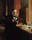 Louis Wall Art - Portrait of Louis Pasteur